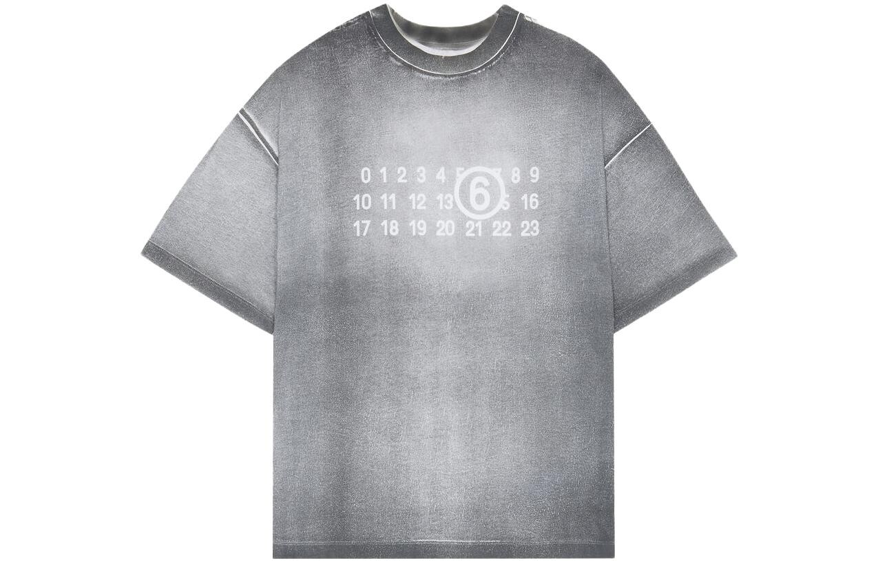 

Футболка мужская серая Mm6 Maison Margiela, серый