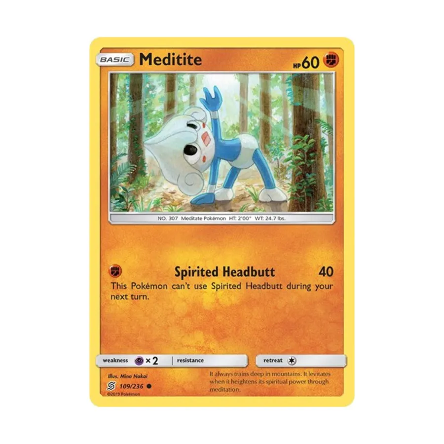 

CCG Медитит (С) #109/236, Pokemon - SM - Unified Minds - Singles