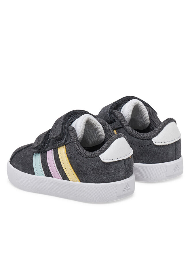 Кроссовки adidas VL Court 3.0 JH6308, серый — фото 3