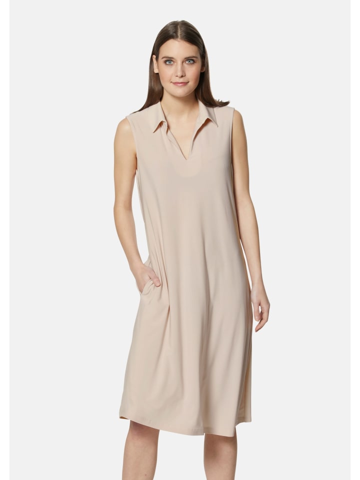 

MADELEINE Платье без рукавов с воротником-рубашкой из перламутра