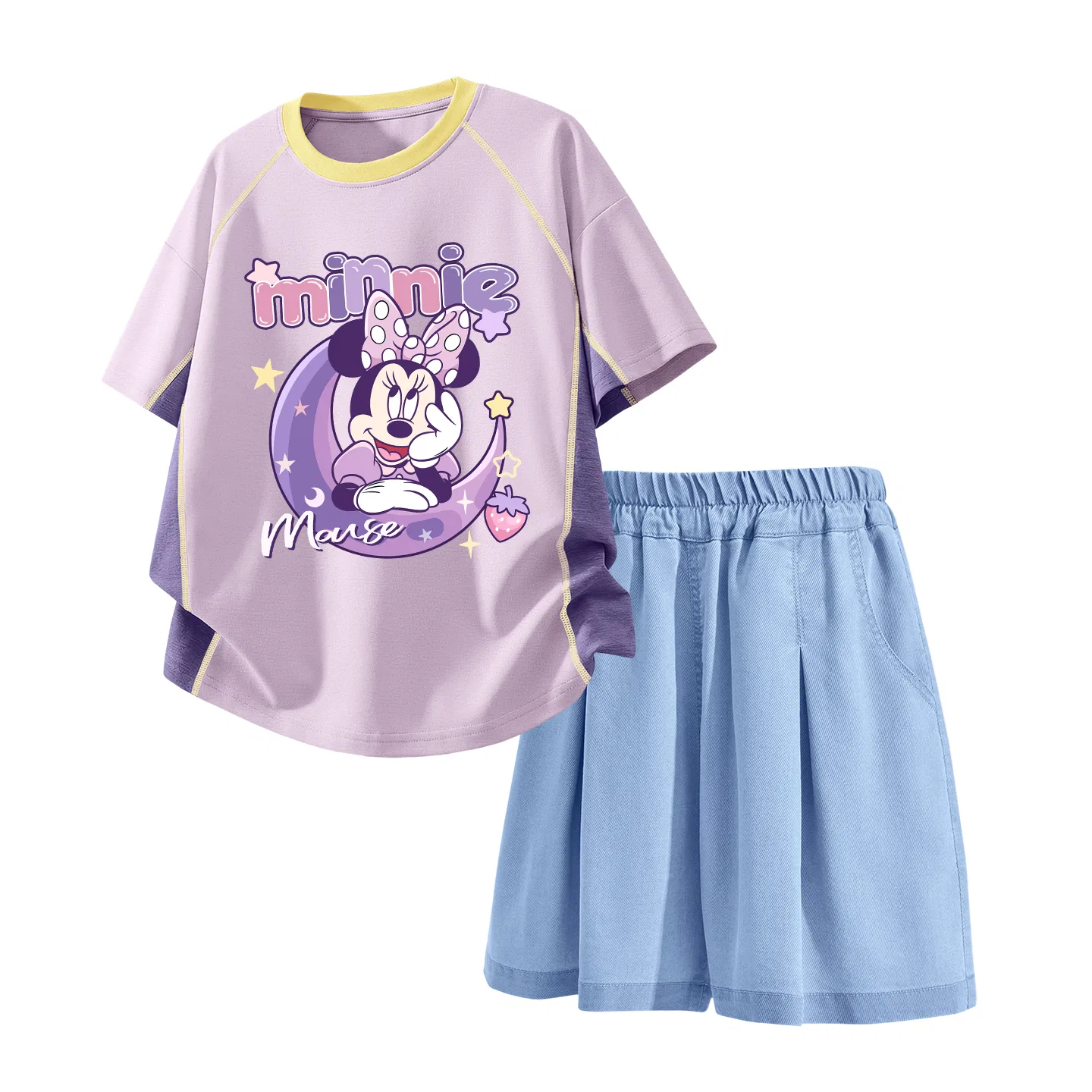 Спортивный костюм для детей Disney Casual Sportswear, фиолетовый+светло-синий