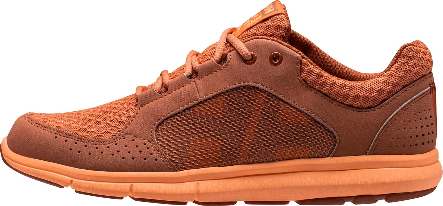 

Женские кроссовки Helly-Hansen Ahiga V4 для парусного спорта с быстросохнущей конструкцией, стелькой Eva и резиновой подошвой Helly Hansen, 179 Terracotta/Sea Star