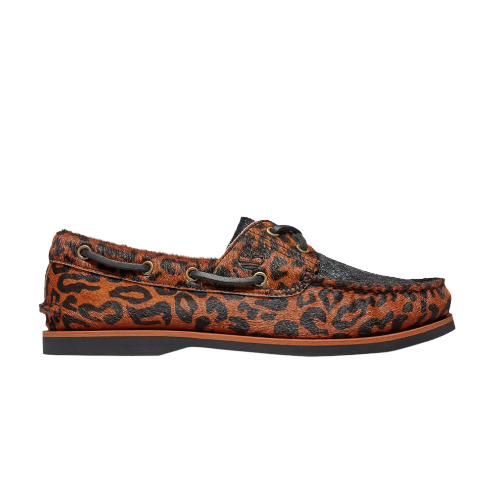 Ботинки Wacko Maria x Timberland Classic Boat 2 Eye, коричневый