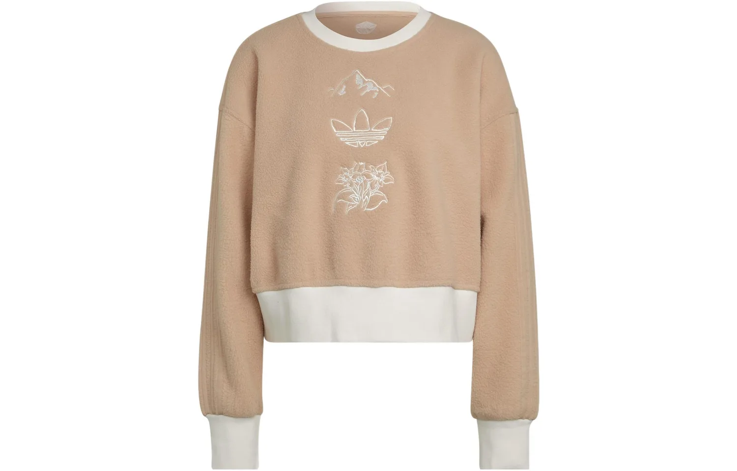Свитшот Women's Light Umber Adidas Originals, светло-umber — фото 3
