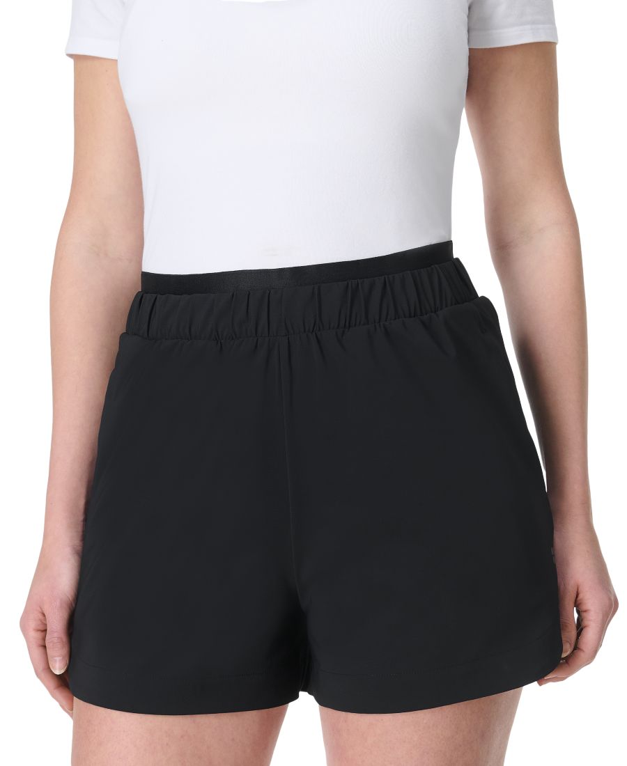 

Женские легкие шорты Explorer Elevated 3 дюйма Sweaty Betty, Black