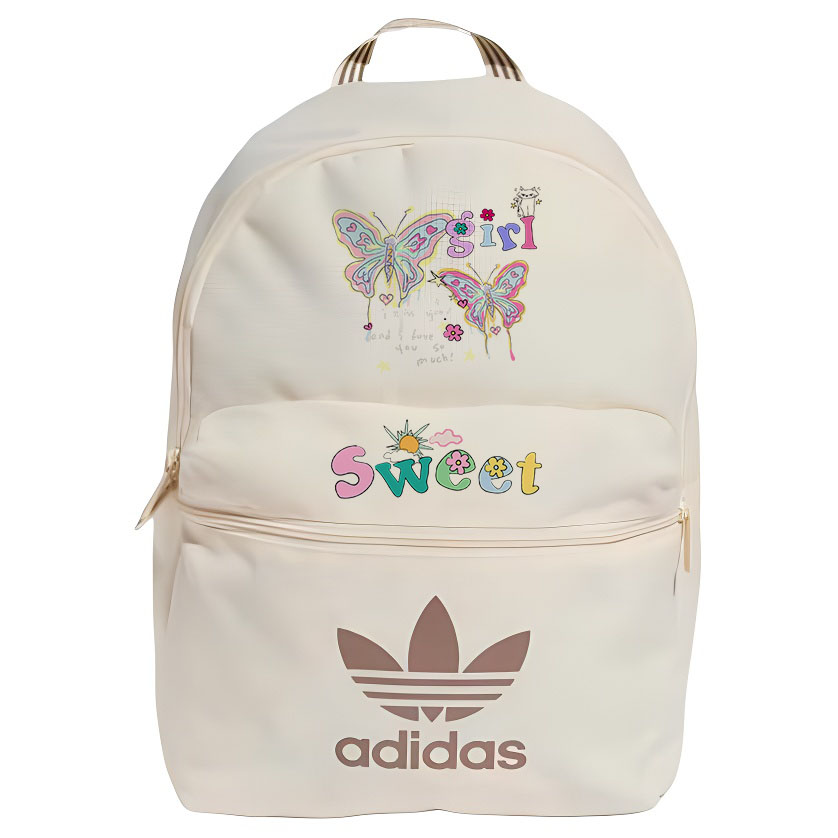 

Adidas Originals Полиэстеровый рюкзак унисекс Miracle White, Butterfly