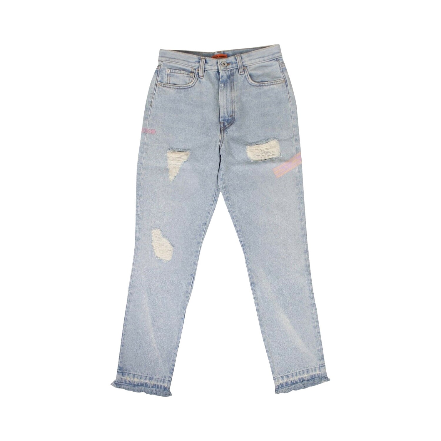 

Джинсы Heron Preston Slim, светло-голубые