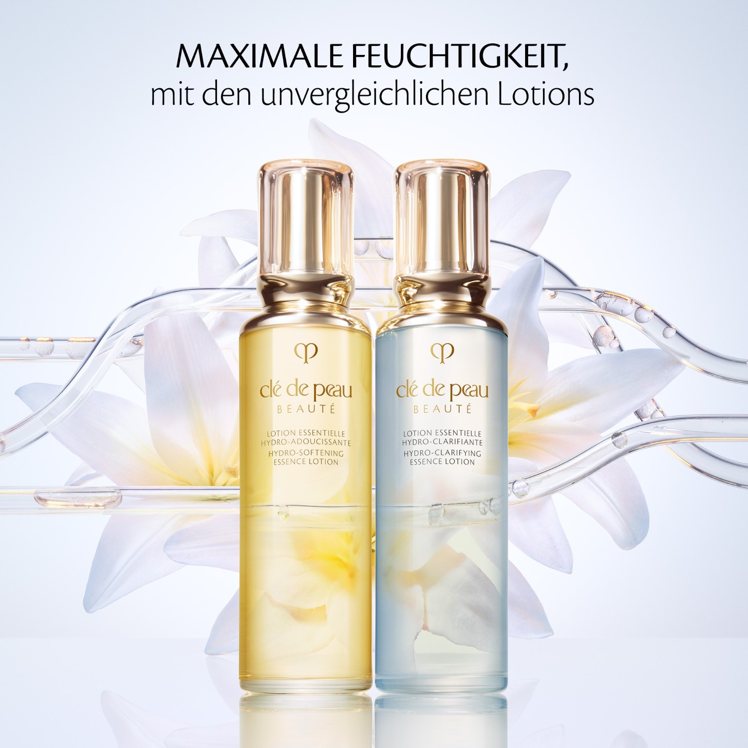 Лосьон для лица key radiance care hydro-clarifying essence lotion Cle De Peau Beaute, объем 170 мл — фото 3