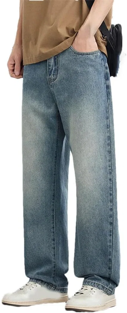 Джинсы прямые Lyocell, Retro Blue