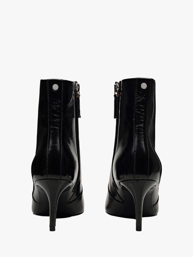 Ботильоны Duchess Close на шпильке с острым носом из кожи Radley, Black — фото 2