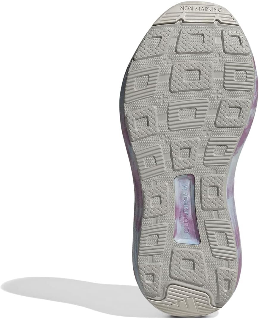 Кроссовки adidas Kids Fortarun 2.0 Shoes, цвет Grey/Preloved Purple/Grey — фото 3