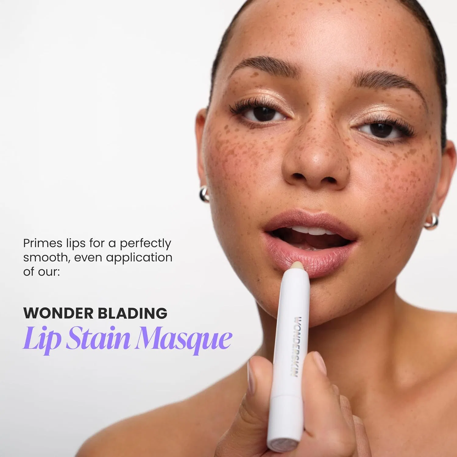 Скраб и увлажняющий крем для губ Wonderskin 3-в-1 2.8 г Wonderskin — фото 2