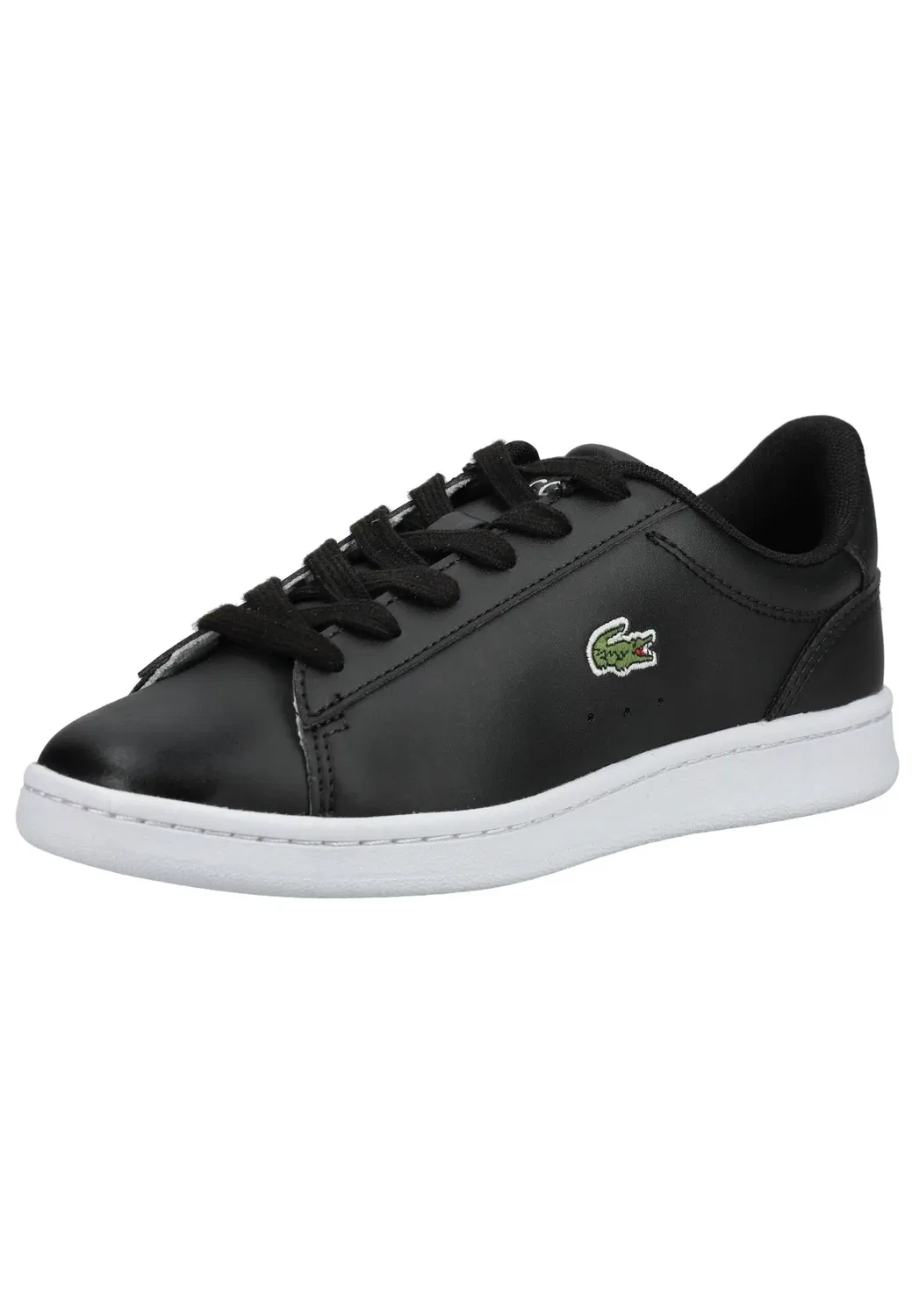 Сникерсы low Lacoste, черный/белый