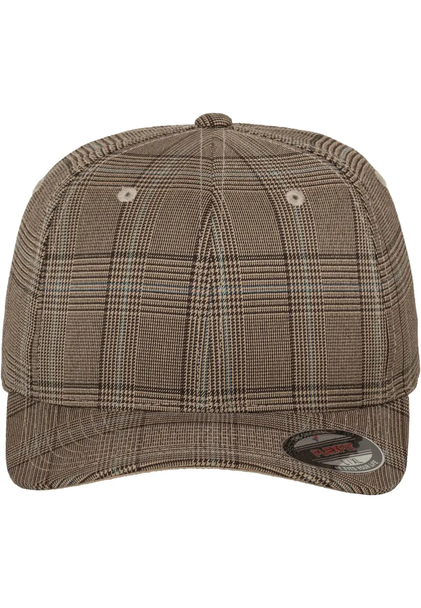 

Flexfit Flex Cap " Flexfit Unisex Flexfit Glen Check", коричневый