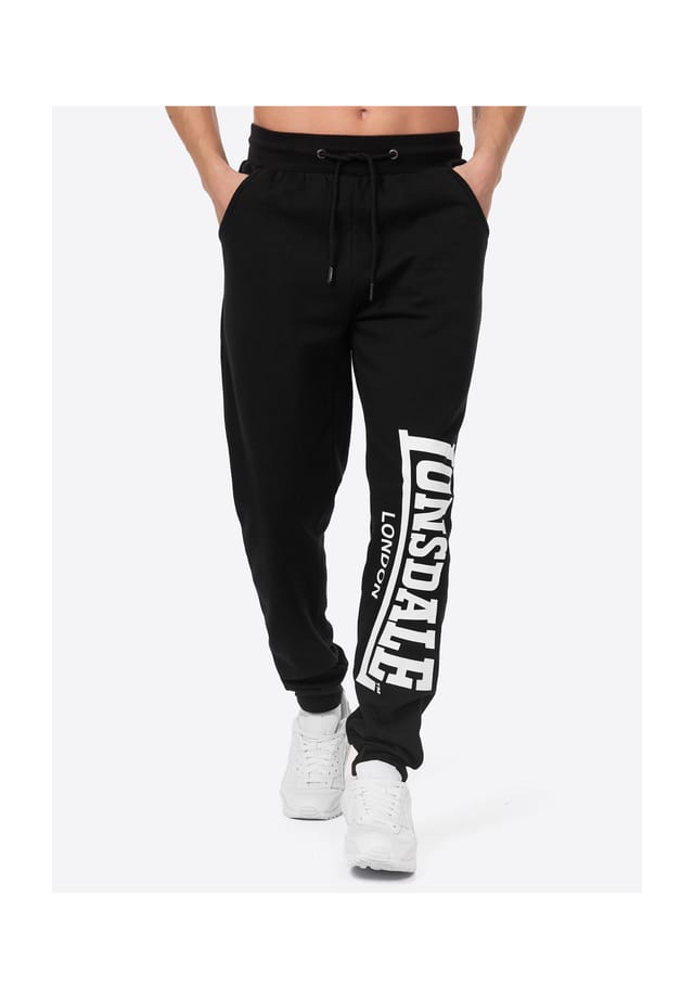 

Спортивные брюки с логотипом regular fit large Lonsdale, черный
