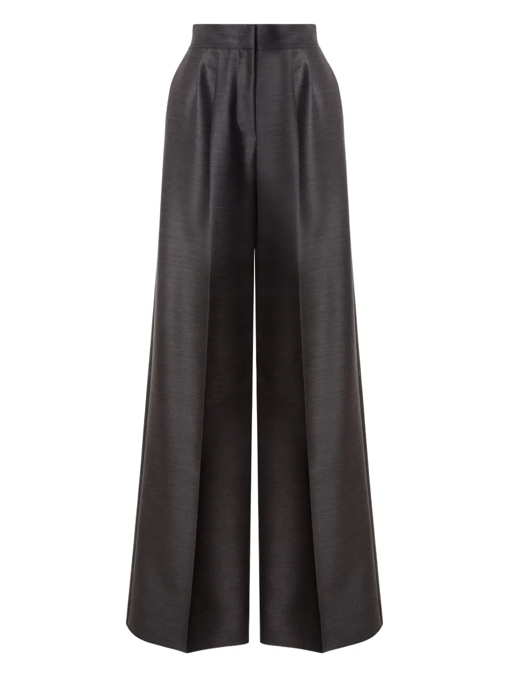 

Брюки с завышенной талией Alberta Ferretti, серый