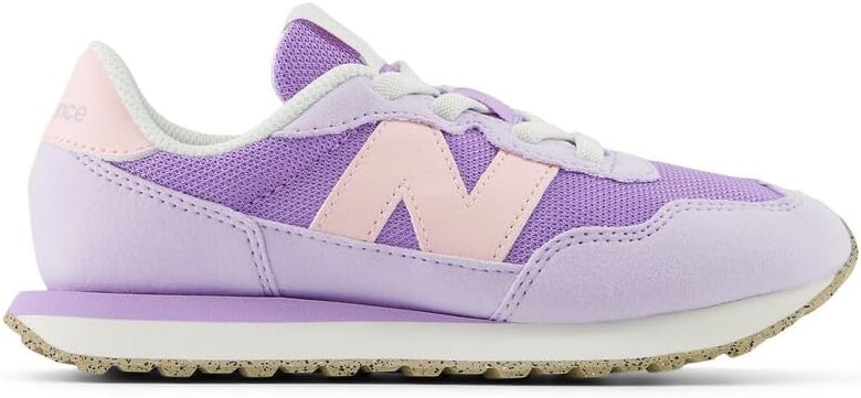 Детские кроссовки New Balance 237 V1 Bungee, розовый/сиреневый — фото 3