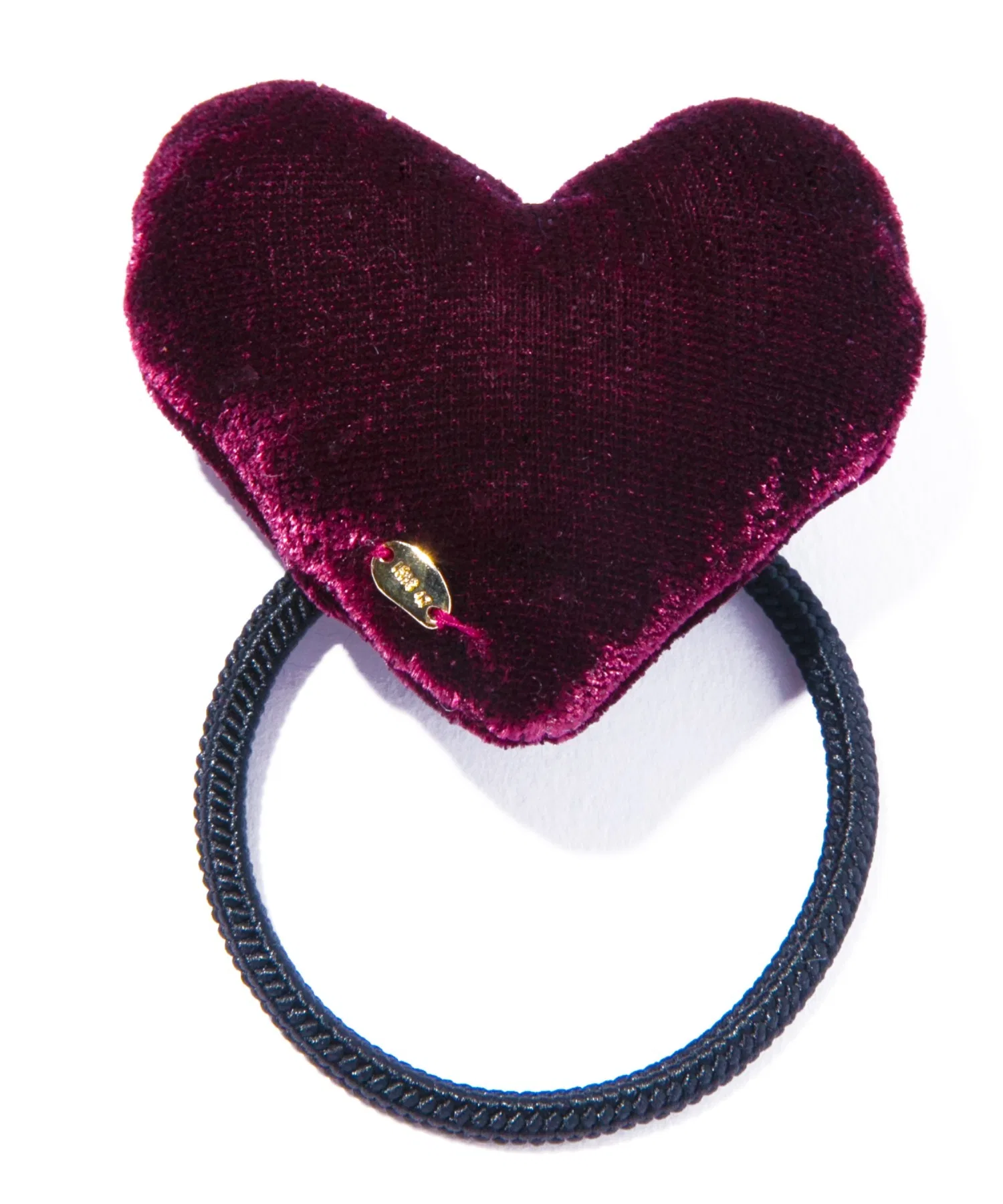 Резинка для волос IRIS47 Heart Motif Plump Pony красный — фото 4