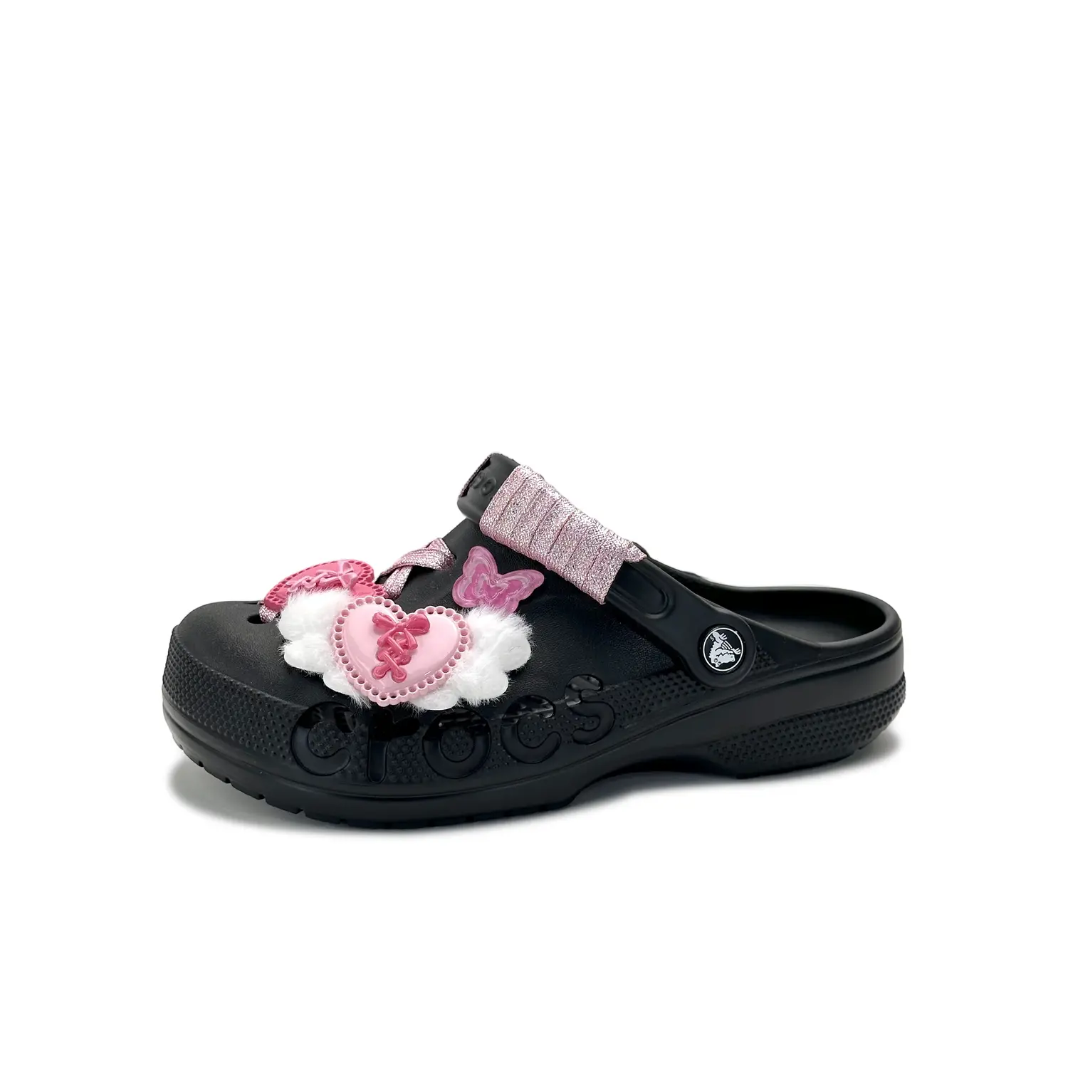 Crocs Сабо Baya Classic Clog женские розовые