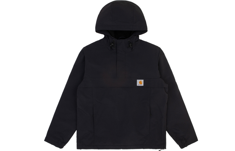 

Carhartt WIP Водонепроницаемая и ветронепроницаемая ветровка мужская черная, Black