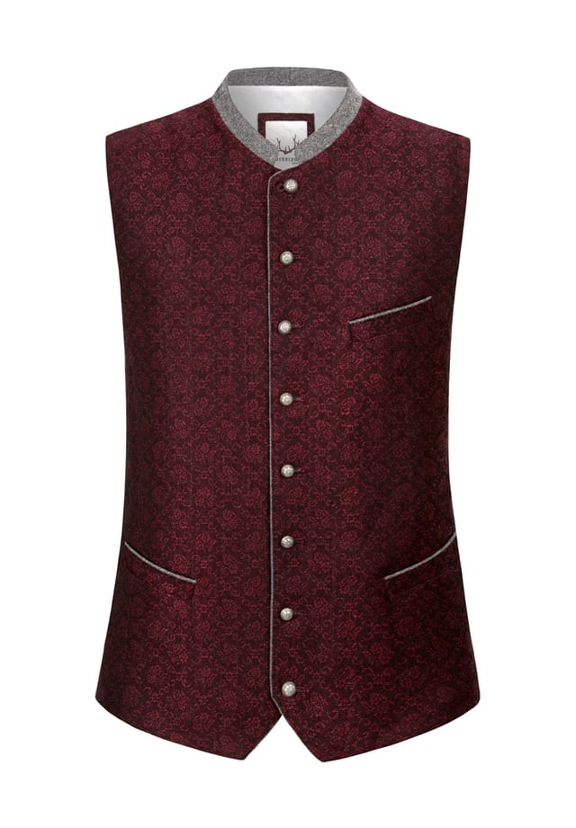 

Традиционный жилет Марино Stockerpoint, бургундия