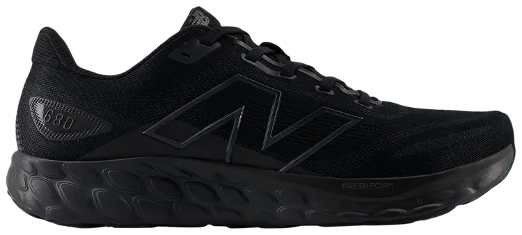 

Кроссовки New Balance Fresh Foam 680v8 2E Wide 'Black', черный