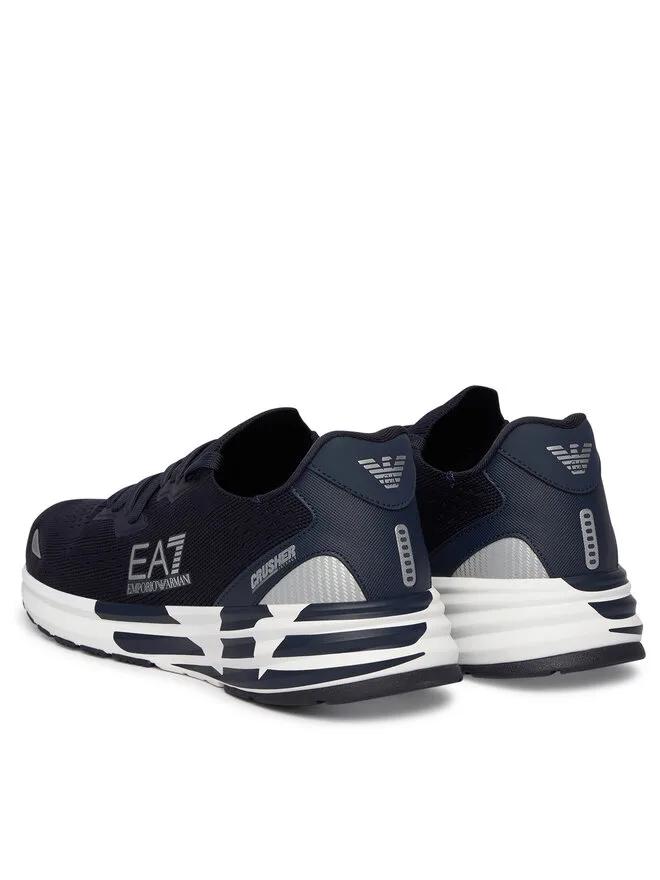 EA7 Emporio Armani Кроссовки 7X000652 AF18639 MB302 черные — фото 3