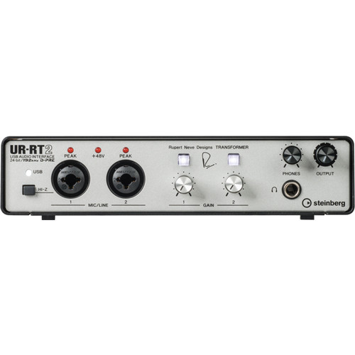 

USB-интерфейс Steinberg UR-RT2 с трансформаторами от Rupert Neve Designs