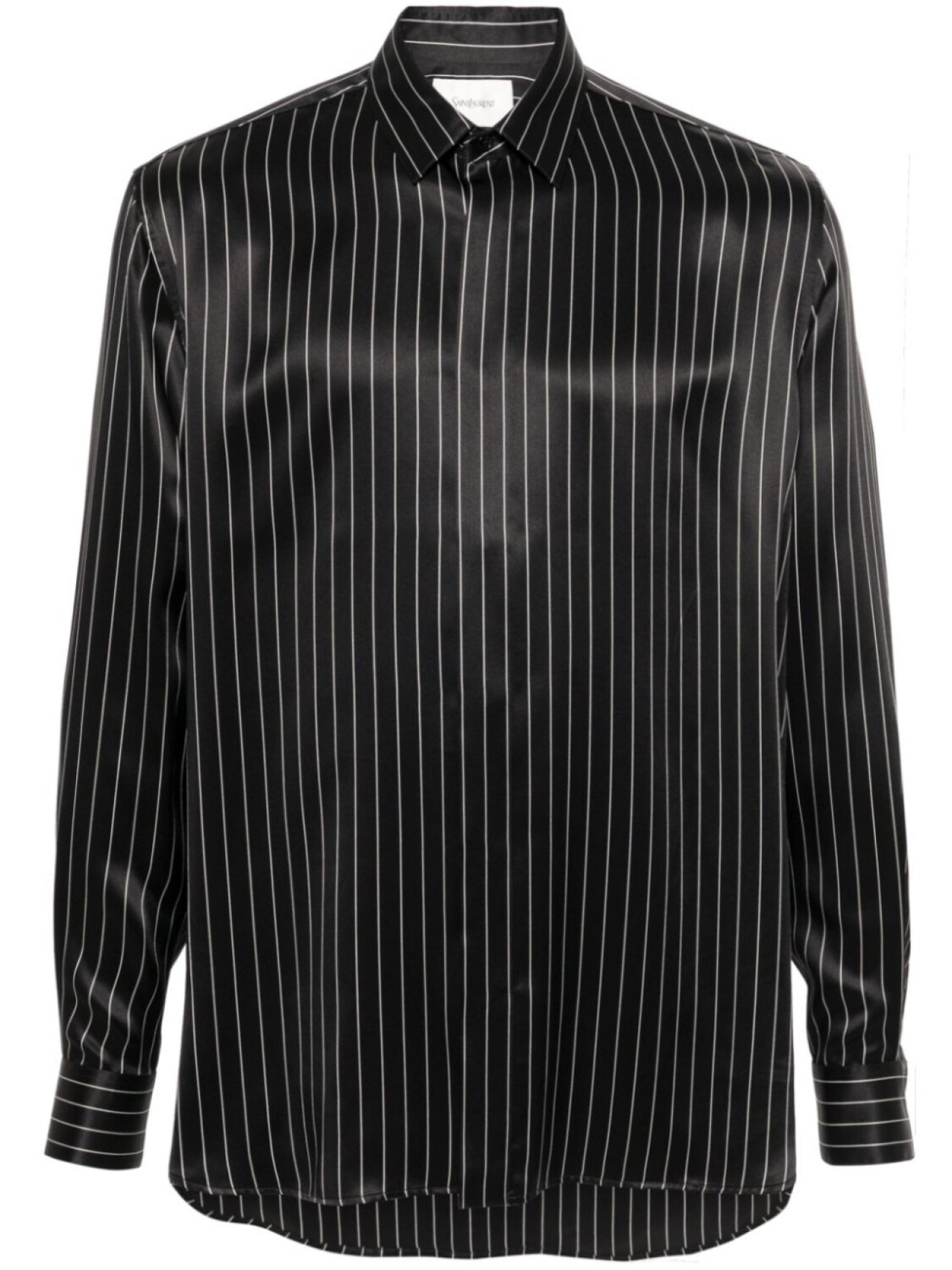

Saint Laurent рубашка в полоску, черный