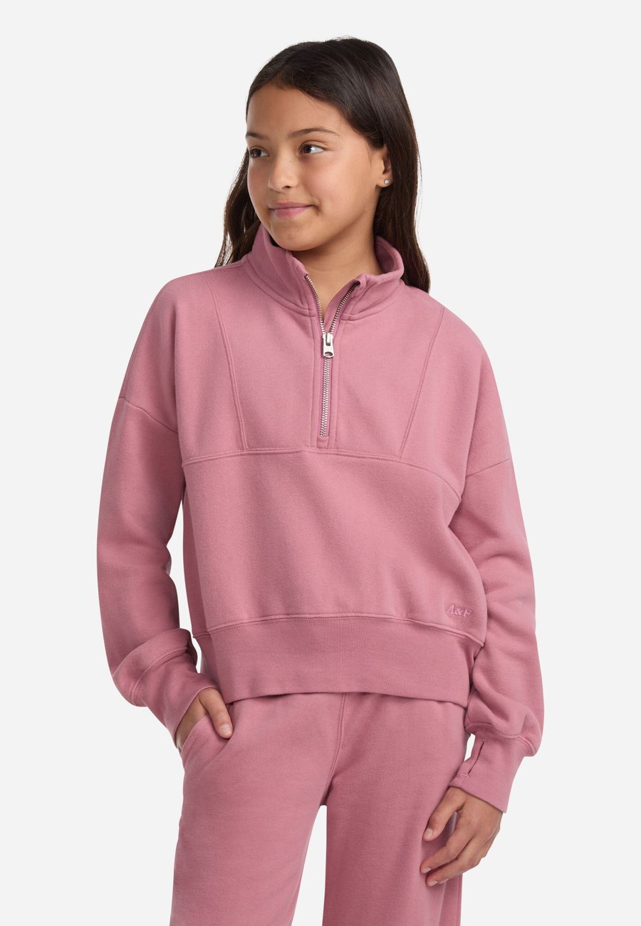 

Толстовка Abercrombie & Fitch ESSENTIAL ZIP, Mesa Rose/Mauve