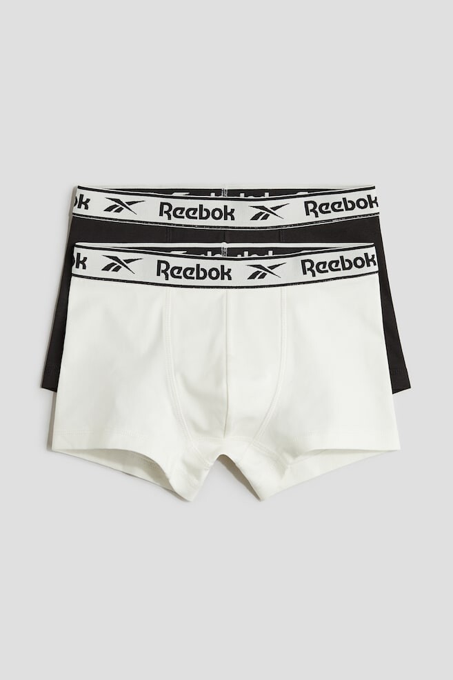 

2 пары хлопковых плавок H&M, белый