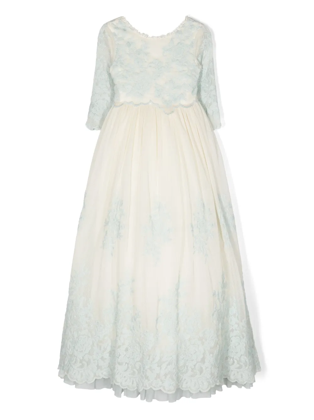 

Жакет с кружевом Manuela Macías, белый