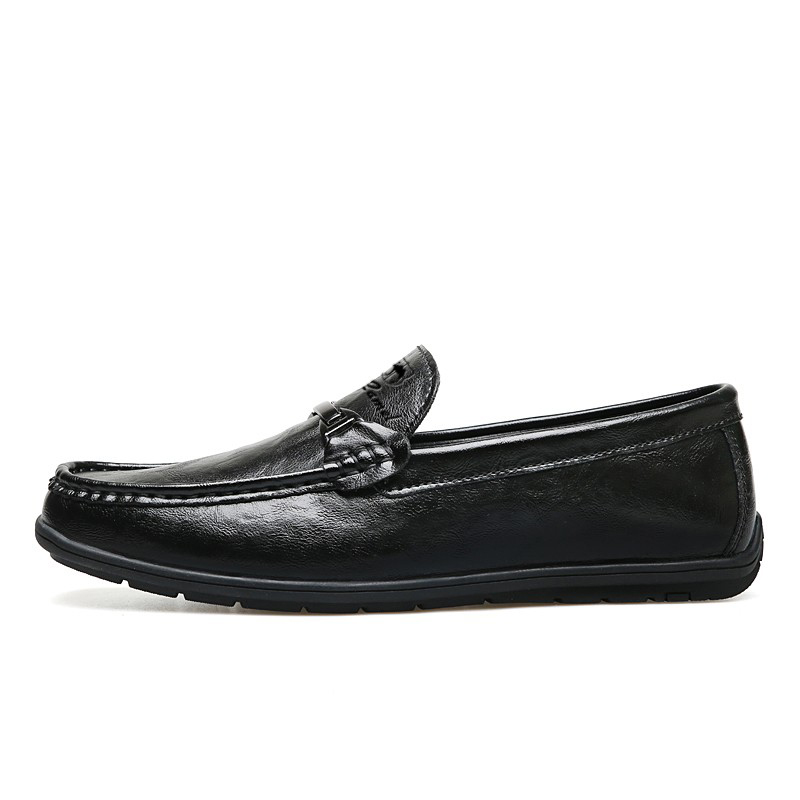 

VanCamel Мокасины мужские серо-черные, цвет Black