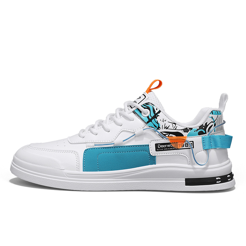 

Низкие мужские кроссовки DEERWAY, White Blue