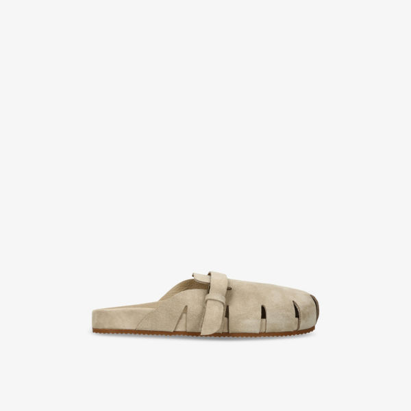 

Сабо Ancient Greek Sandals Atlas замшевые, коричневый