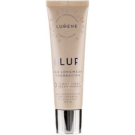 Lumene Blur 16h Стойкая тональная основа SPF15 Светлая слоновая кость 30 мл