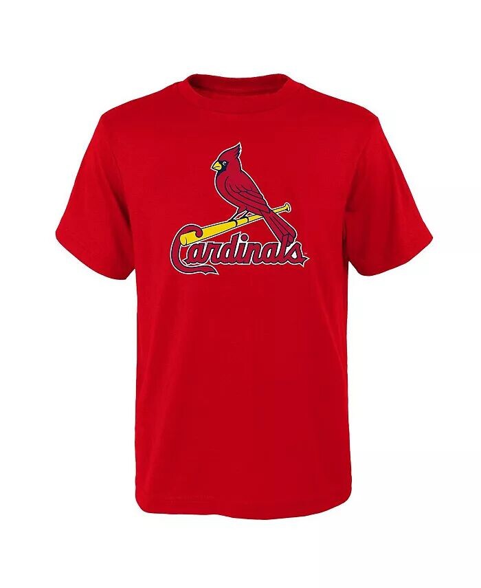 

Футболка основной команды Big Boys and Girls Red St. Louis Cardinals с логотипом Outerstuff