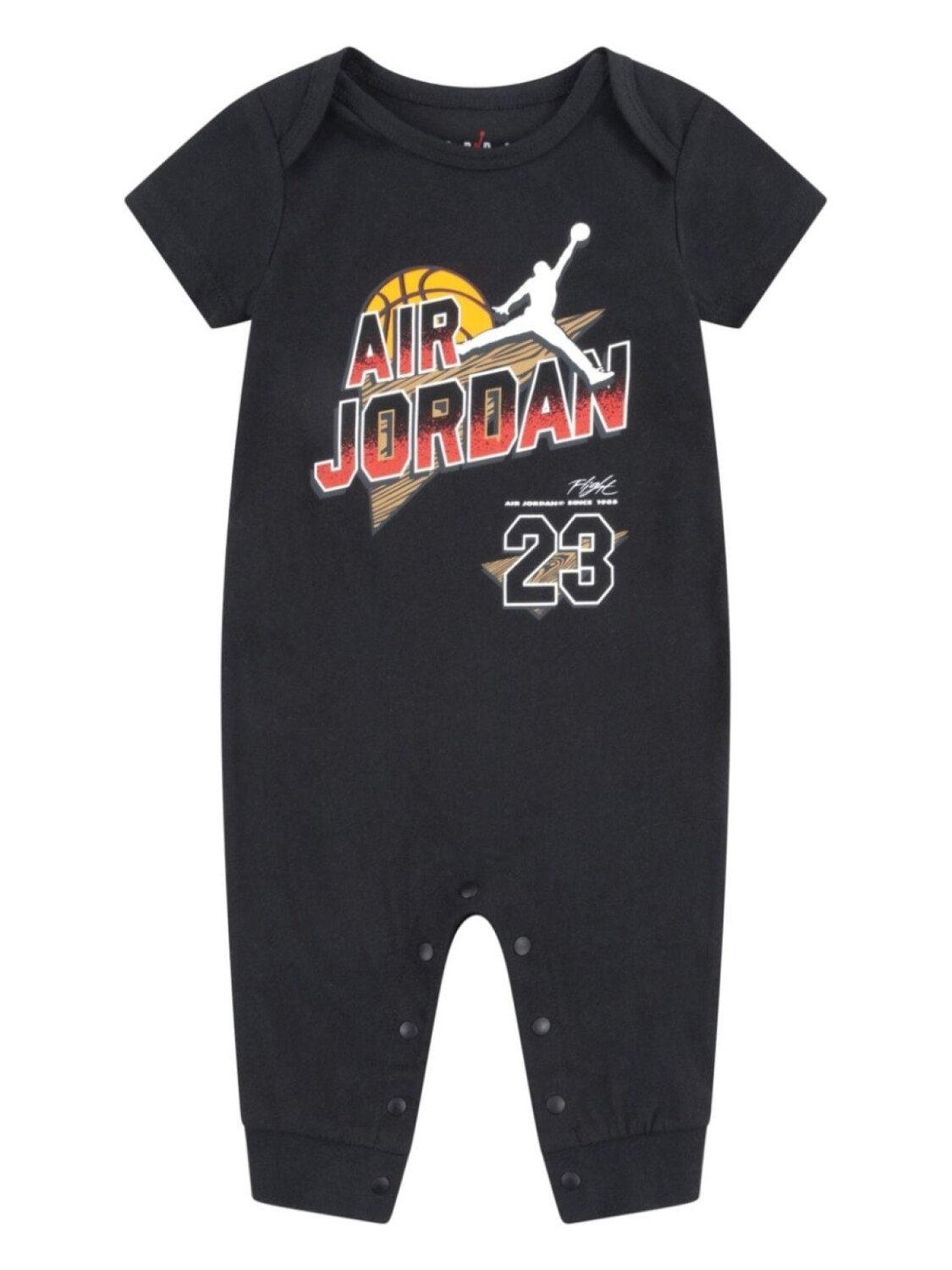 

Jordan Kids ромпер с логотипом, черный