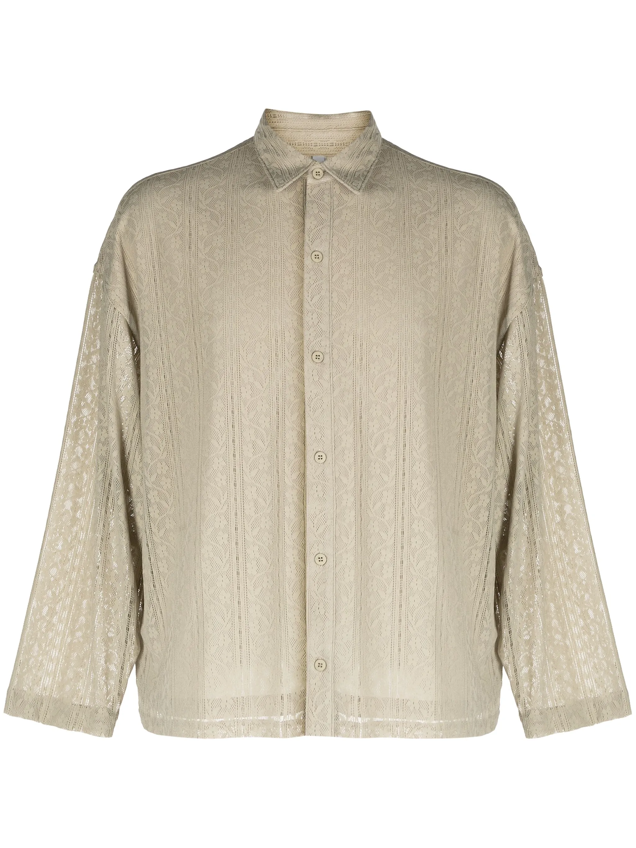 

Рубашка Banners из цветочного кружева Off Duty, нейтральный