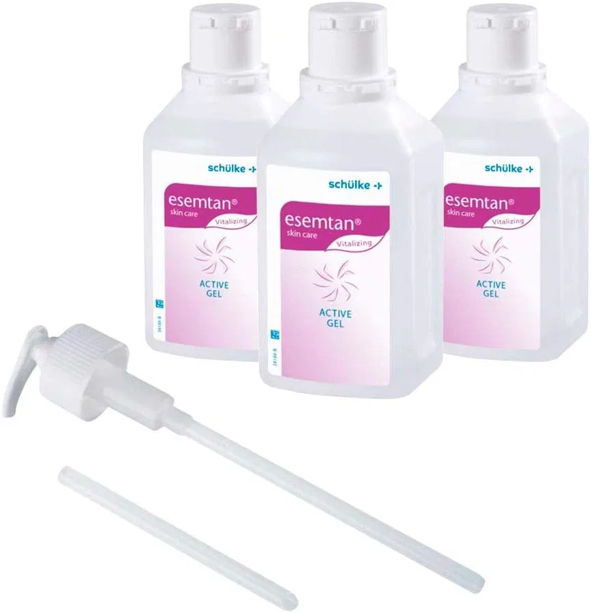 Гель для ухода за кожей Schülke Esemtan Active Gel, 3 x 500 мл с дозатором Schülke