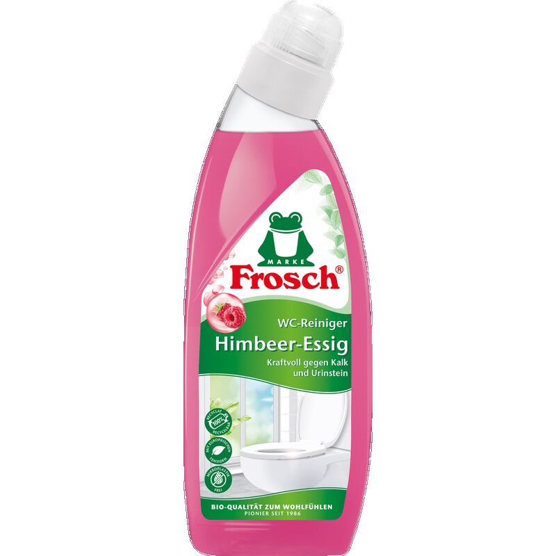 

Малиновый очиститель для унитаза Frosch, 750 ml