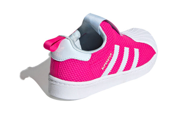 Кроссовки суперзвезда 360 j Adidas, розовый — фото 4