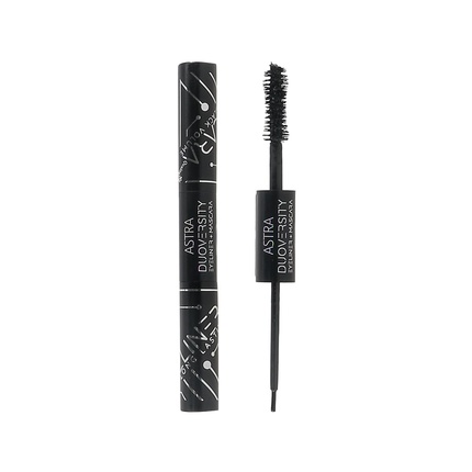 

Подводка для глаз и тушь для ресниц Astra Make-Up DuoVERSITY 0007 Black Mirror Astra Makeup