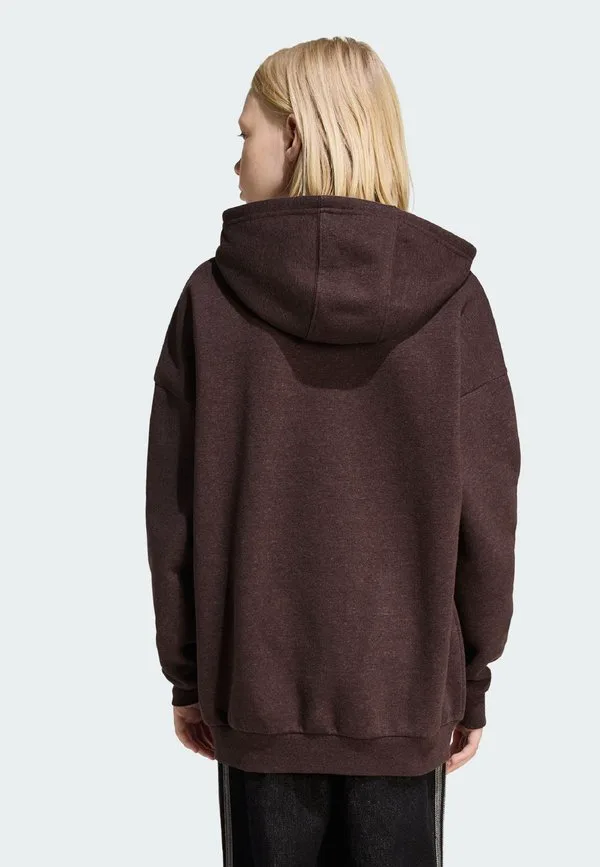 Свободная толстовка с капюшоном Adidas Originals, Aurora Coffee Mel. — фото 2
