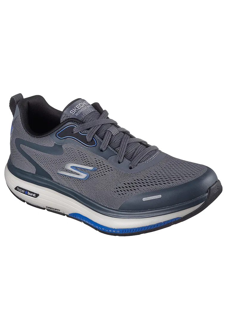 Кроссовки для ходьбы, мужские, модель Go Walk Workout Walker, Skechers, серый — фото 2