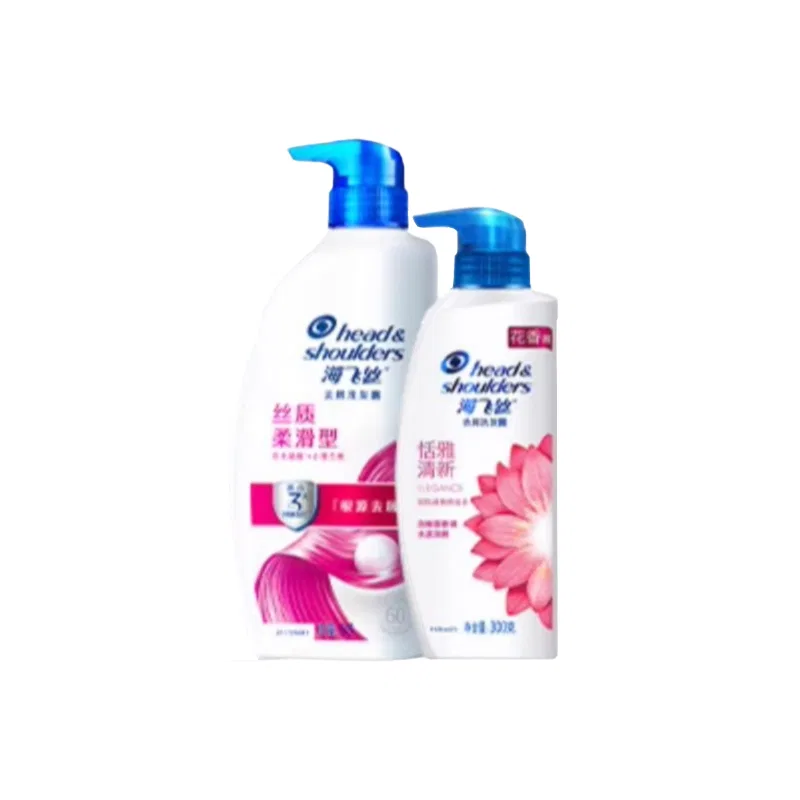 Шампунь для гладкости и контроля жирности Head & Shoulders Silk Elegance 700г+300г
