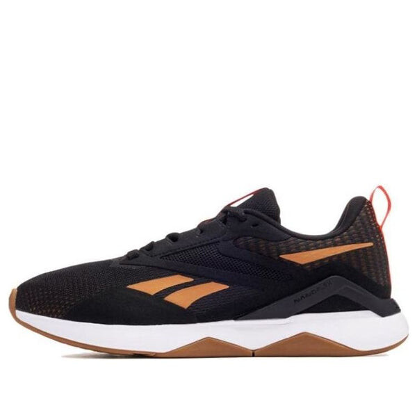 

Кроссовки nanoflex tr 2 'core black court brown' Reebok, черный