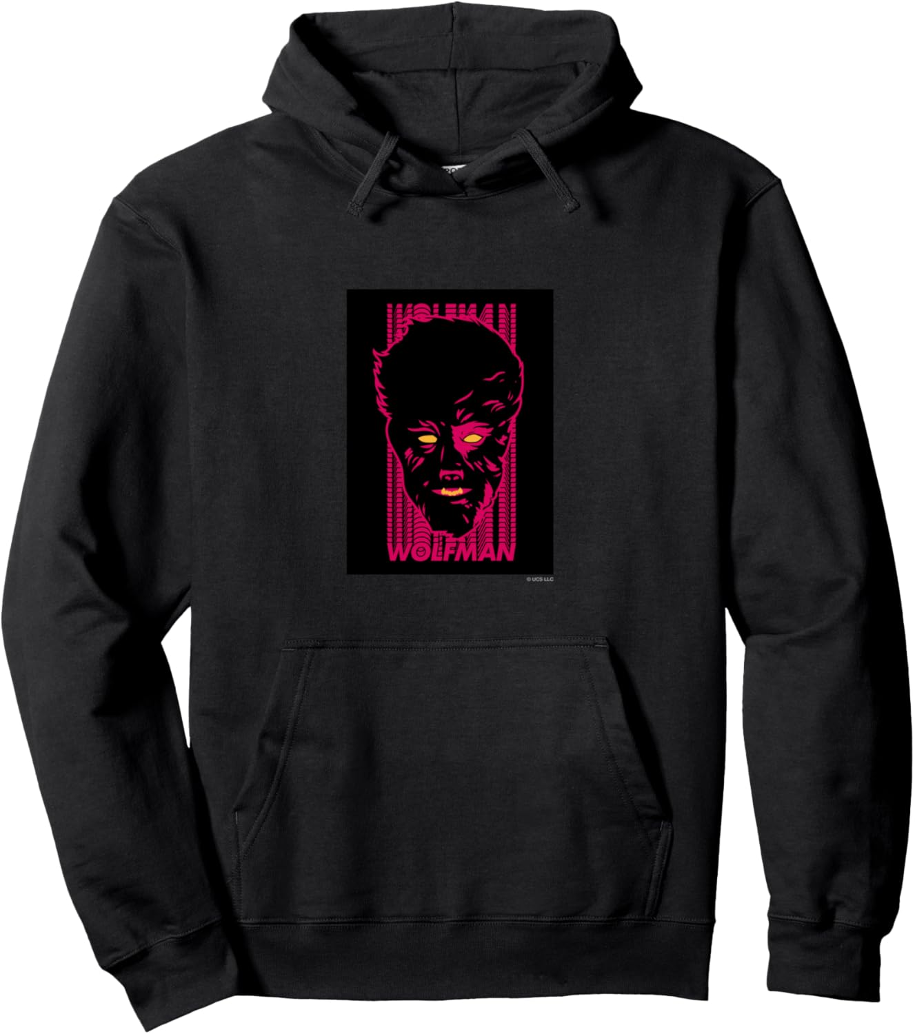 

Худи Universal Monsters WOLFMAN (FACE), черный