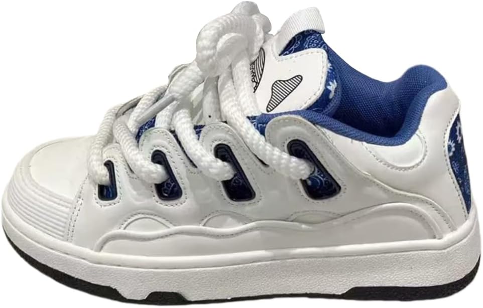 

Мужские кроссовки с нескользящей подошвой с цветными вставками, шнуровкой и стильной подошвой с эффектом памяти Lexamen, Style D