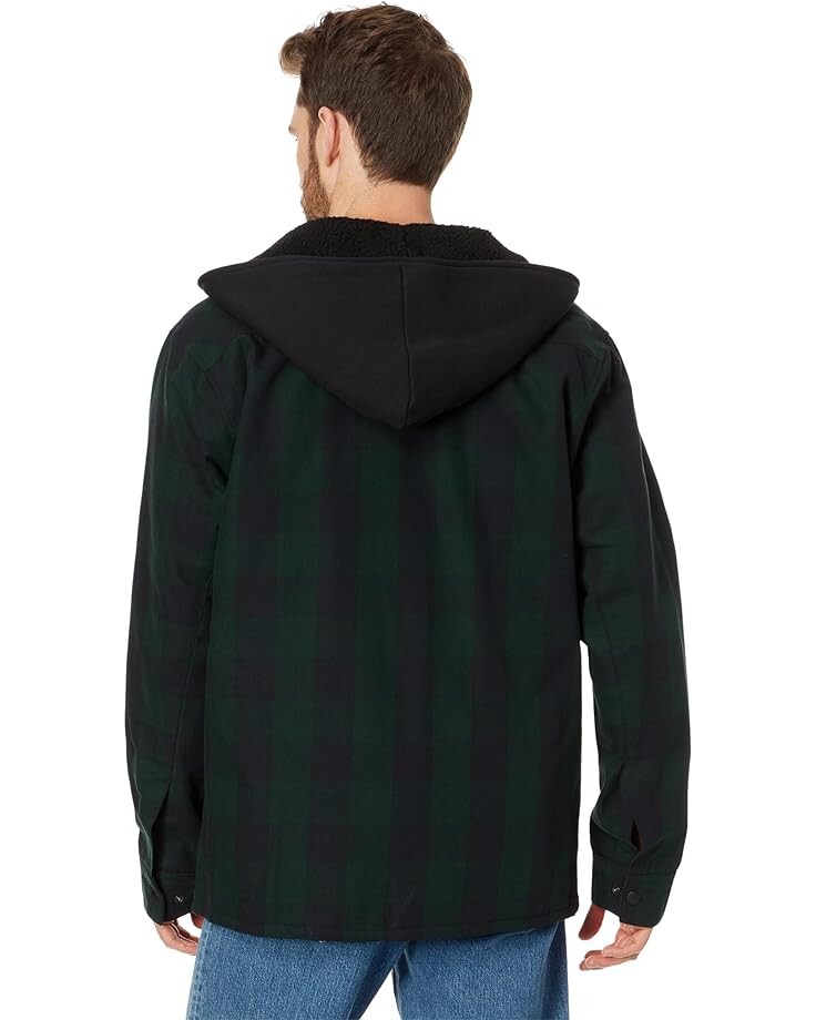 

Куртка Oakley Bear Cozy Hooded Jacket, цвет Black/Green Check
